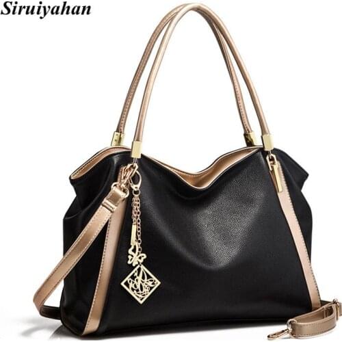 Siruiyaha Luxury Handbag Women Bags Designer Bag Women Leather Handbags Shoulder Bag Female Bags for Women Bolsas Feminina