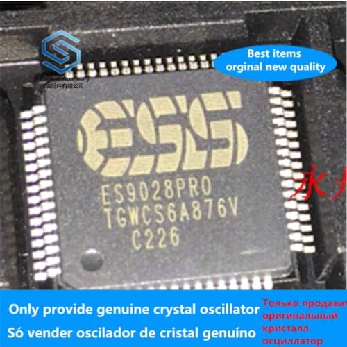 1pcs 100% orginal and new ES9028 QFP ES9028PRO QFP best qualtiy free shipping