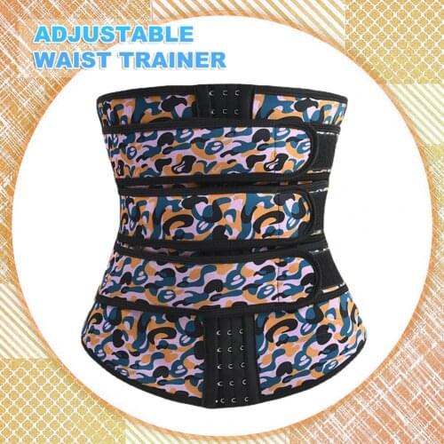 1 pc Color-breasted corset womens rubber adjustable stretch spandex sweat-absorbent and breathable shapewear waist protector