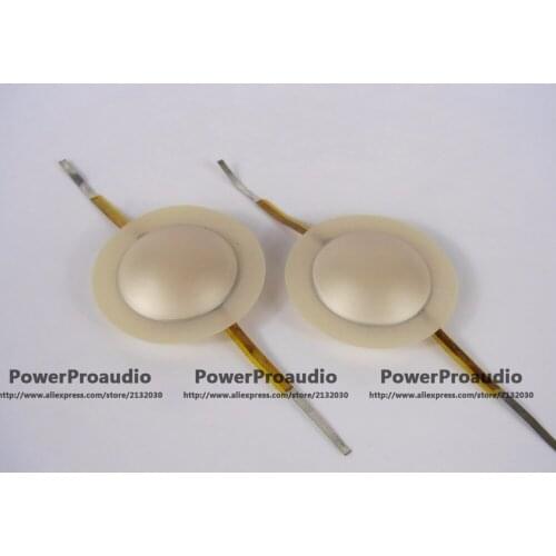 2PCS 25.5mm/25.4mm Replacement Diaphragm Polyester Dome Repair Kit 8Ohm Good Quality