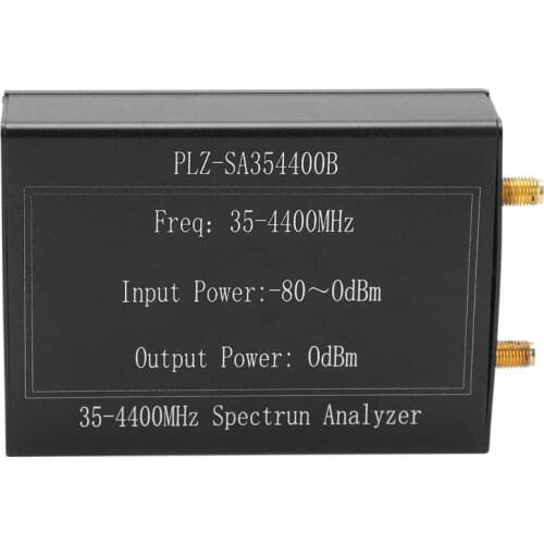 35-4400MHz Spectrum Analyzer USB2.0 USB3.0 Portable Scalar Network Analyzer with Tracking Source TG
