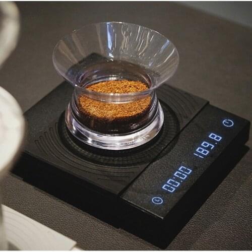 TIMEMORE B22 Black Mirror BASIC electronic scale pour over espresso coffee scale smart scale automatic Timing Kitchen scales 2kg
