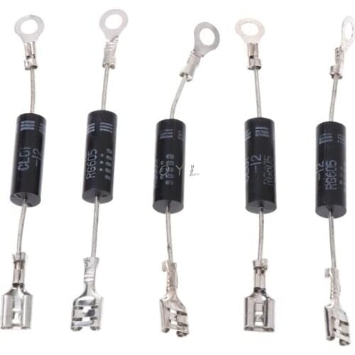 5Pcs/Set Single Diode High Voltage Diode Rectifier Microwave Electronic Parts