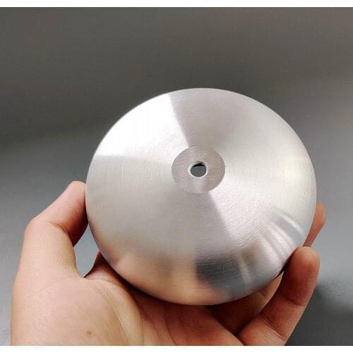DIY tesla coil top load Aluminum alloy top Diameter 100mm height 40mm