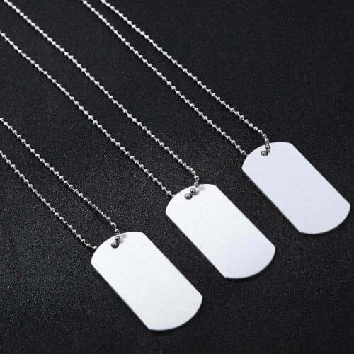 Both Side White Aluminum Sublimation Bone Shaped Blank Dog Metal Pet ID Tags With Key ring Nack- Long Keychains For Wedding