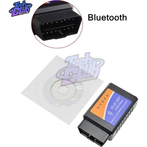 ELM327 V1.5 Bluetooth OBD2 OBDII Auto Diagnostic Scanner ELM 327 V 1.5 OBD 2 Scanner for Android Torque Car Diagnostic Tool