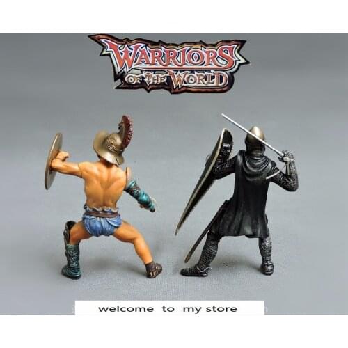 Pvc figure 3.75 inch soldiers 1:18 dolls Roman soldiers hand mold model ornaments