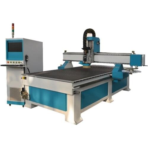 Hot sale Multi Workstage Pneumatic Three Head cnc router 1325 Wood Working CNC Router ATC cnc router