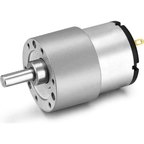 JGB37-520 DC 12V/24V Reduction Motor High Torque Gear Box Electric Motor 7/12/22/35/45/66/107/200/320/600/960RPM