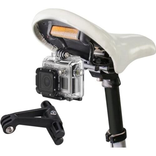 HobbyLane Bicycle Saddle Action Cam Bracket Mountain Bike Road Cycling Sport Camera Stabilizer Holder Seat Mount