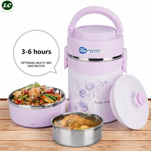 Lunch box Leak-proof Student Soup box Stainless steel Lunch box Meal prep Container Lunch Box for Kids Stackable Box