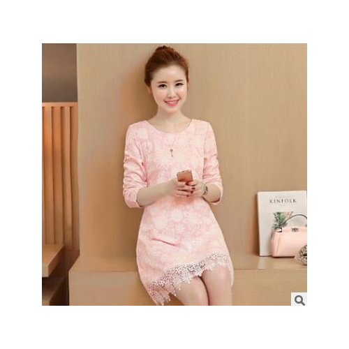 2017 New Spring Summer Pregnancy Clothing Plus Size O-neck Embroidered Maternity Dresses Linen Clothes for Pregnant Women