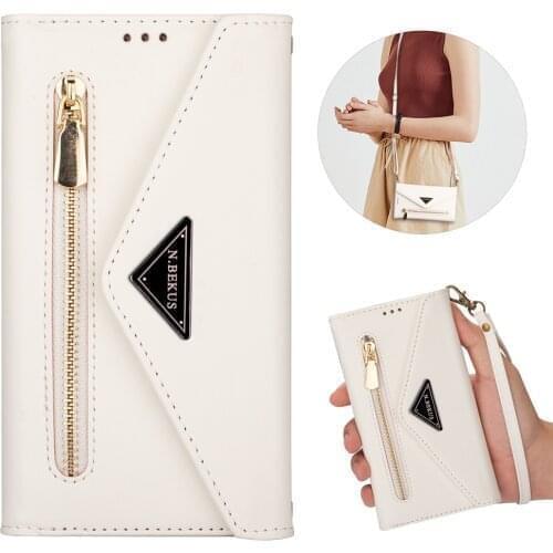 Magnetic Flip Leather Case For Samsung S20 S10 Lite S9 S8 S7 Note 20 10 10+ 9 8 Zipper Wallet Phone Case For A71 A51 A41 A21 A70