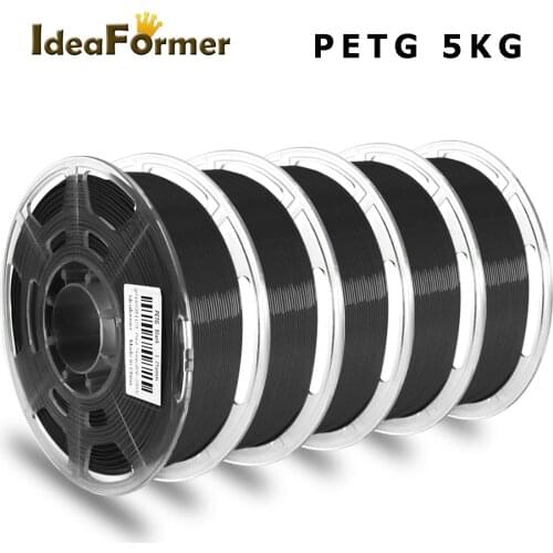 Ideaformer 3D Printer PETG Filament 5kg 1KG/Rolls 1.75MM -/+ 0.02MM PETG DIY Printing With Fast Delivery From Overseas Warehouse