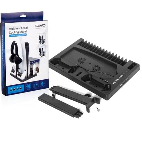 Cooling Fan Cooler For Sony PS5 Game Console Playstation Play Station PS 5 DC 5V USB Kit Controller Support Control Ventilation