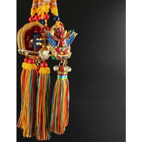 Hanging Ornaments, Car Pendants, Vajra, Dapeng Garuda, Guardian God, Buddhist Tantra, Peaceful Pendant, Door Hanging, Safe
