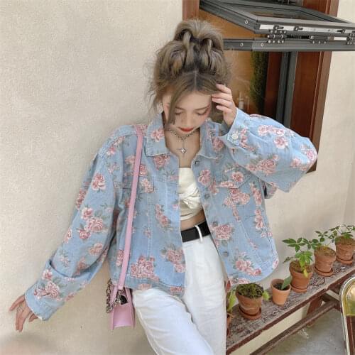 Rongimer Womens Denim Jackets