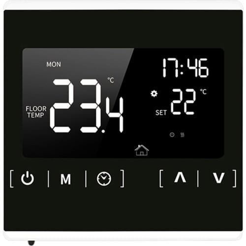 Heating System Smart LCD Touchscreen Thermostat for Home Programmable Electric Floor Thermoregulator Temperature Controller