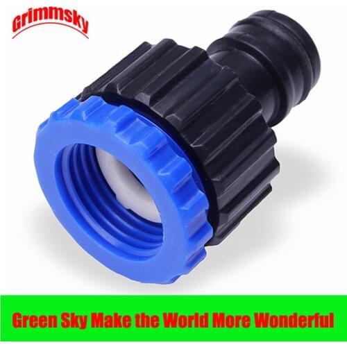 2pcs/lot garden irrigation female thread 1/2 "3/4" tap faucet irrigation connector