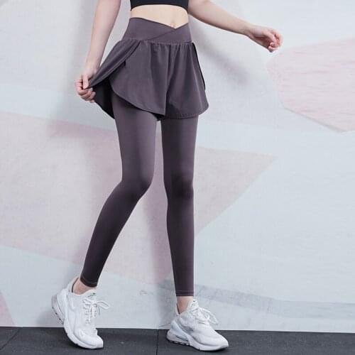 Willarde Yoga Leggings Women 2 in 1Running Jogging Tights Femme Stretchy Sports Fitness Pants with Lining