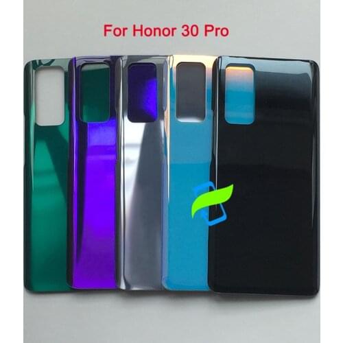 Back Battery Cover For Huawei Honor 30 30S Pro Back Housing Glass Cover Case For Honor 30 S Pro Lite Rear Door Back Cover