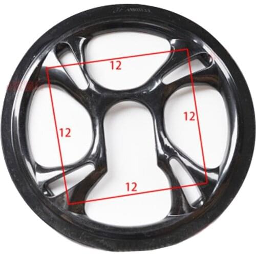 48T 12cm Bicycle Mountain Bike Crankset Chain Wheel Cover Guard Protector Cycle Parts Protective Cranks Cover Accessory Parts