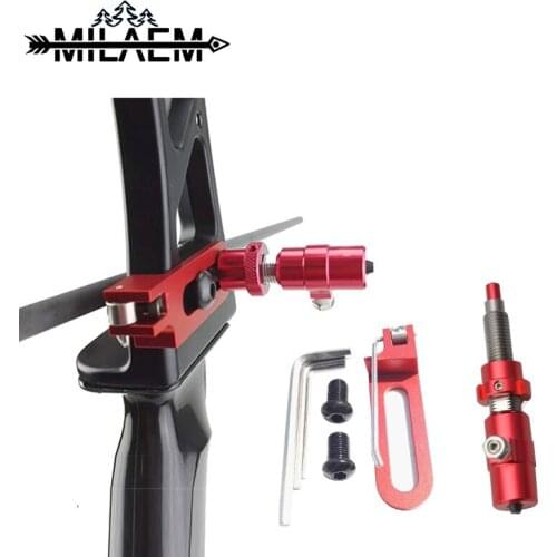 1Set Archery Arrow Rest Cushion Plunger Magnesium Alloy Left/Right Hand Recurve Bow Shooting Outdoor Sports Accessories