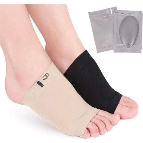 1 Pair Arch Support Sleeves Plantar Fasciitis Heel Spurs Foot Care Flat Feet Sleeve Socks Cushions Orthotic Insoles Pads