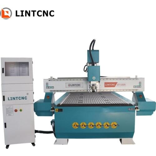 4 Axis Woodworking CNC Carving Engraving Machine 1313 1515 1325 2030 3D Wood CNC Carved Router With Vacuum Table