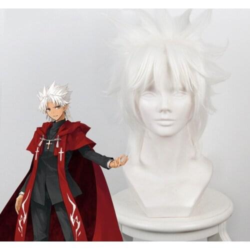 Anime Fate Stay Night Cosplay Wigs Shirou Amakusa Tokisada Cosplay Synthetic Wig Hair Halloween Carnival Party Cosplay Wig