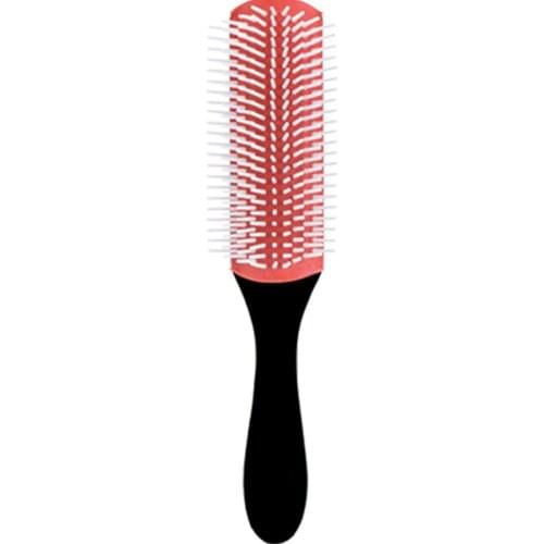 Anti-static Styling Brush 9 Rows Hair Brush For Blow Drying & Styling Detangling Separating Shaping And Defining Curls