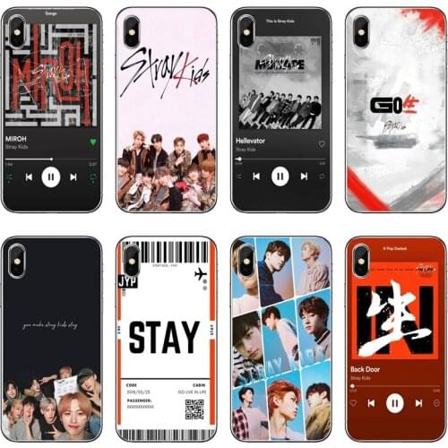 Kpop Stray Kids phone bags cases For Samsung Galaxy Note 20 10 9 8 S20 Ultra S10E S10 Lite S9 S8 Plus S7 S6 Edge