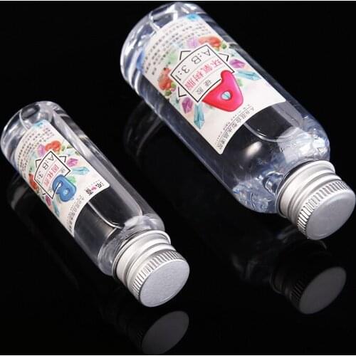 1Set High Adhesive AB Crystal Glue Jewelry Making DIY Resin Epoxy Clear Jewelry Glue For Crystal Epoxy Production