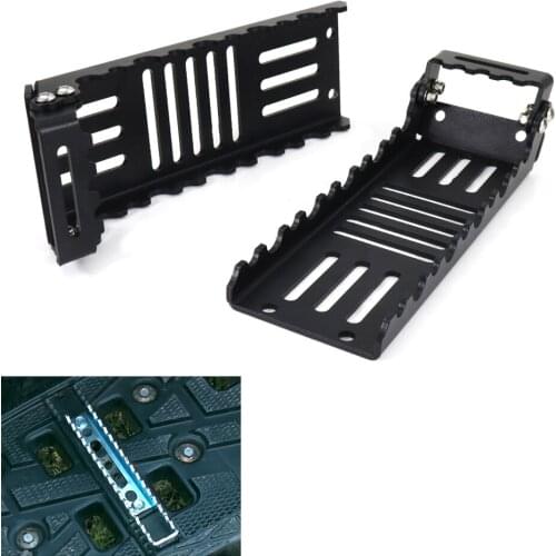 ATV Foot Pegs Fit For Grizzly Scrambler Renegade Outlander CNC Aluminum Foot Peg Footrests Footpeg Pedal