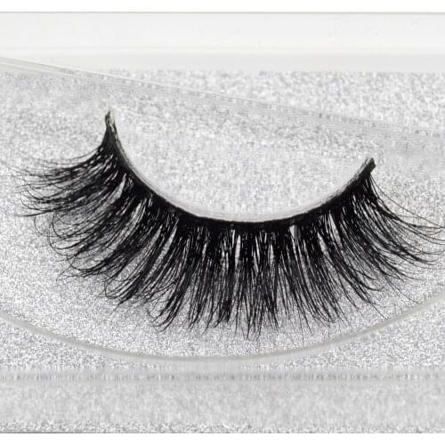 Visofree Mink Eyelashes Long Winged Eyelashes Black Tapered Eyelashes Plastic Terrier cilios posticos A11
