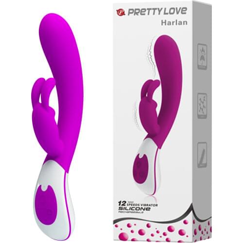 Pretty Love 12 Mode G Spot Clitoris Stimulator Rabbit Vibrator Sex Toys for Woman Magic Wand Massager Erotic Toys Sex Products