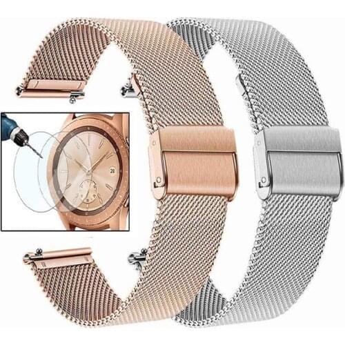 Huawei gt watch 2/2e band for Samsung galaxy watch 46mm/42mm watch 3 45mm 41mm gear S3 frontier active 2 strap 20/22mm bracelet