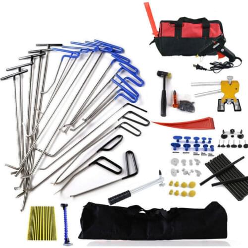 TOPNEW HAND TOOLS DING DENT REPAIR RODS PROFESSIONAL PAINTLESS DENT REMOVE FOR HAIL REMOVAL BIG KIT