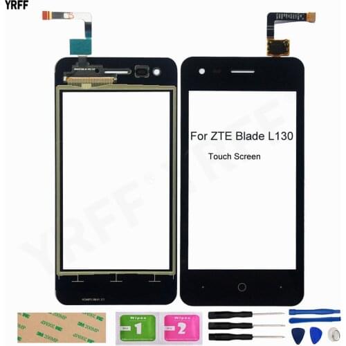 4.0'' Front Glass Sensor Panel For ZTE Blade L130 Touch Screen Digitizer Panel Repair Assembly Parts