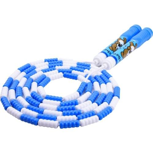 Jumping Rope Crossfit Skip Ropes Kids Light up Soft Beaded MMA Training Equipment Weight Loss Home Fitness Musle Workout Gear