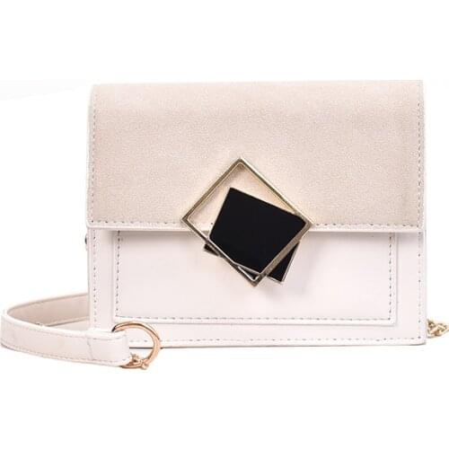 Lady popular chain shoulderbag vogue women crossbody bag woman wallet on chain graceful girl WOC casual purse LongLight