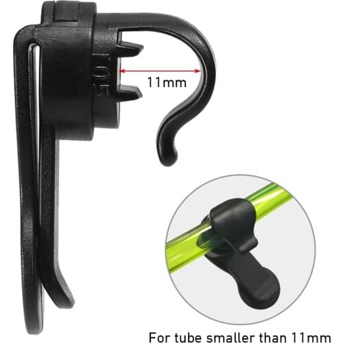 Universal Magnetic Tube Clip Water Bladder Hose Clip Removable Hydration Pack Clamp Magnetic Hose Holder for Water Pack Bag
