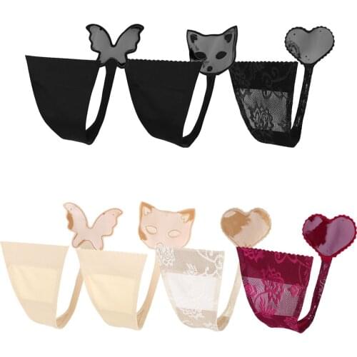 Womens C Style Panties Invisible Underwear No Panty Line Self Adhesive Strapless C-string Thongs Thong Lingerie Sissy Underwear