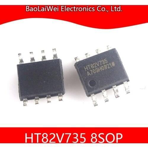 5pcs HT82V735 8SOP IC chip Electronic Components Integrated Circuits 330mW Stereo Audio Power Amp with Shutdown