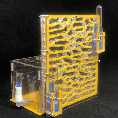 New DIY Acrylic Ant Nest Large 6layers Ant Farm with Feeding Area Big Ant House for Pet Anthill with Workshop Castle