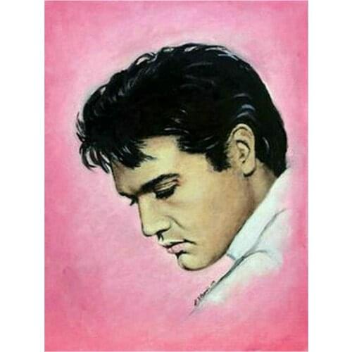 Diamond Painting Cross Stitch Elvis Presley 5D Full Square Diamond Mosaic Round Drill Diamond Embroidery Rhinestone Home Decor