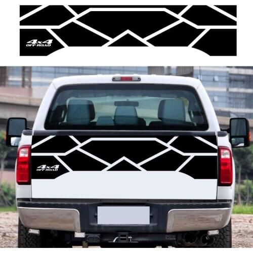 Car sticker stripe vinyl decals for ford Ranger Raptor mitsubishi L200 nissan NAVARA Toyota Hilux pickup truck accessories