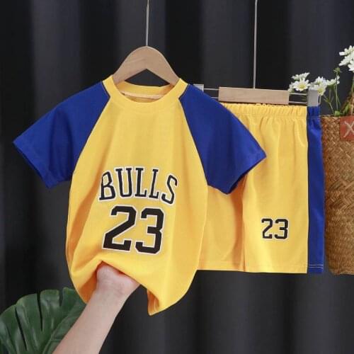 Quick Drying Clothes Child Youth Basketball Jersey Baby boy Girl outdoor and breathable Sports jersey Team Training Jersey
