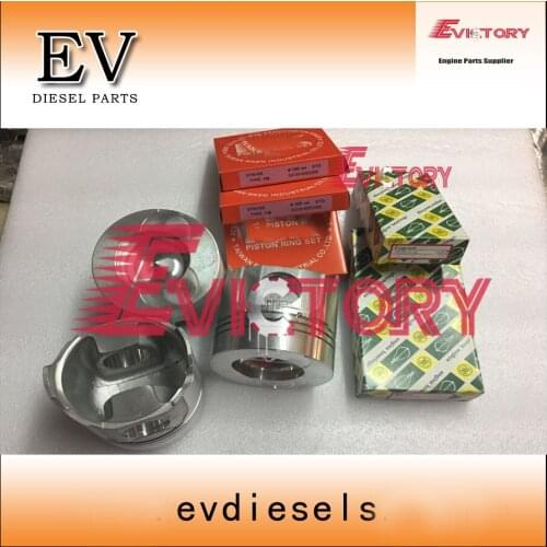 For Yanmar engine 3TN100 rebuild kit piston ring liner gasket bearing set