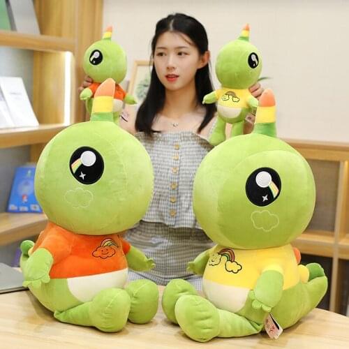 Hot Huggable New Cartoon unicorn Dinosaur Stuffed Plush Toys Cute Appease Dolls Lovely Animal Gift For Baby Birthday Present